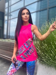 Топ мрежа DARK LEO PINK