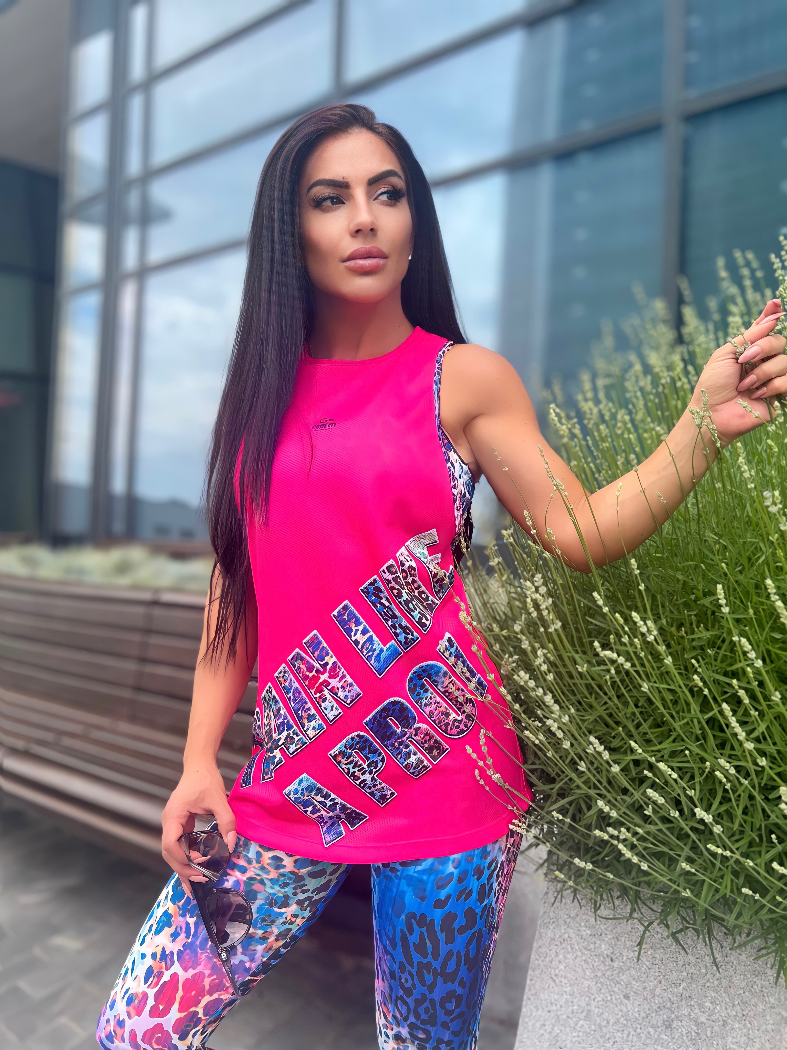 Топ мрежа DARK LEO PINK